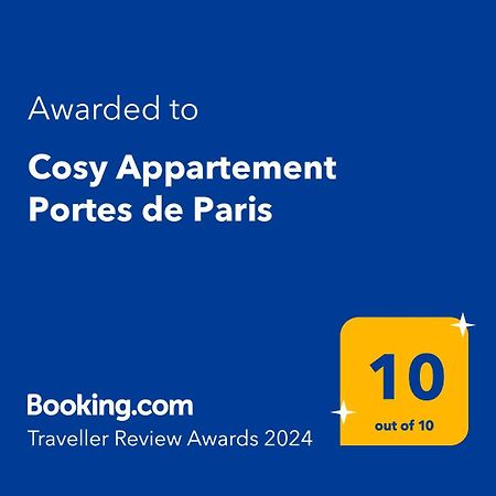 Cosy Appartement Portes De Paris Aubervilliers Zewnętrze zdjęcie